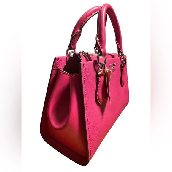 Michael Michael Kors Marilyn Small Crossbody - Wild Berry - Picture 5 of 7